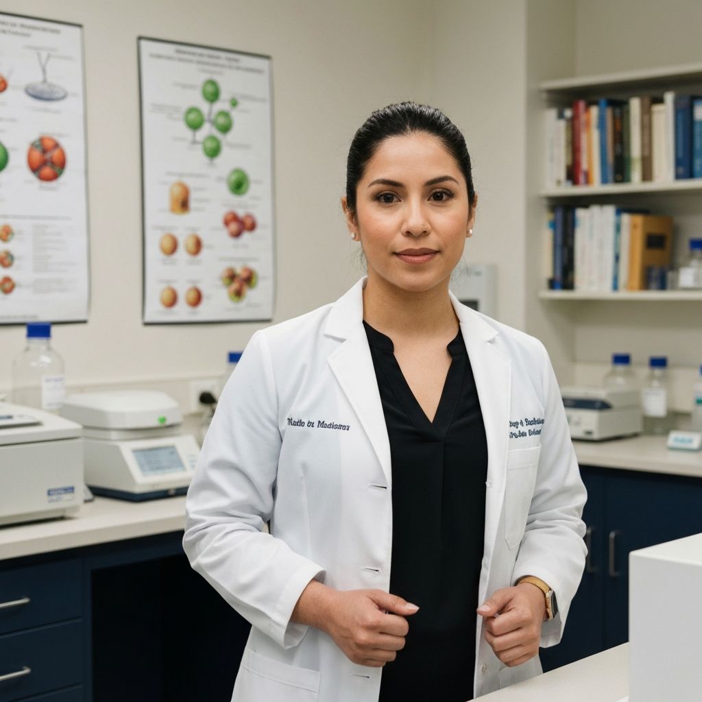 Expert Ernährungswissenschaftler in professioneller Umgebung, Glaubwürdigkeit und Fachkompetenz